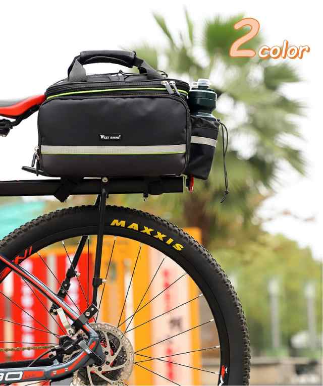 送料無料 自転車用バッグ 小物収納 リアキャリア ロードバイク